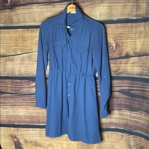 HAE Button Up Dress Size M